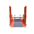 NIULI Hot selling 1500kgs 1.5ton capacity mobile hydraulic dock leveller for factory loading goods